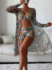 Drie-delige dames bikini set – Cabana