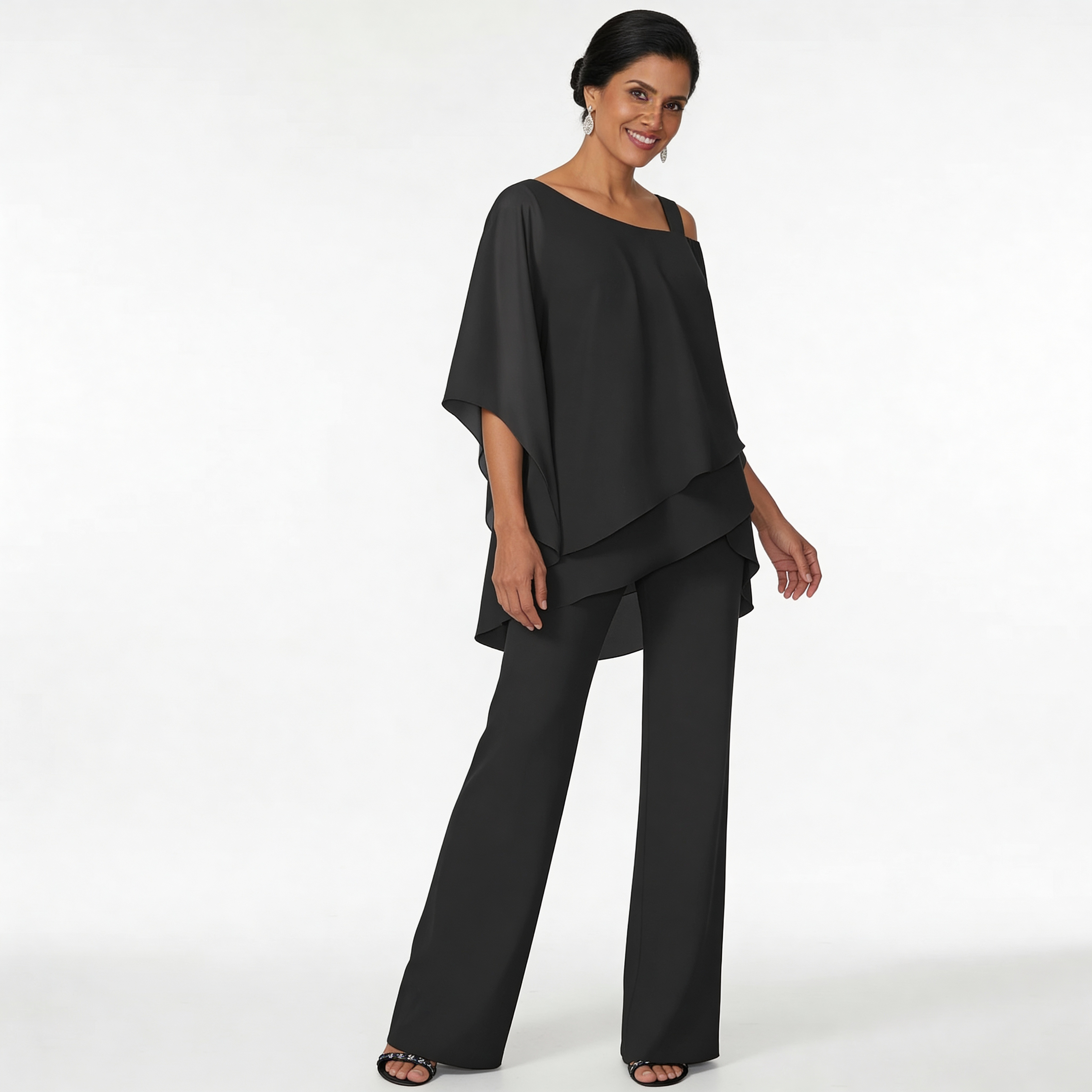 Elegante Chiffon Set voor Dames