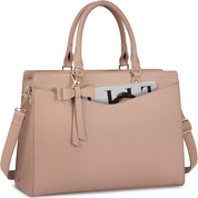 Elegante PU leren dames laptoptas – Elara