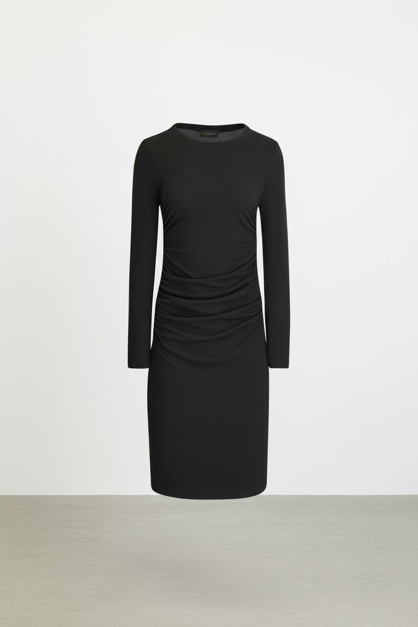 Elegante Aansluitende Midi Jurk – Sophie