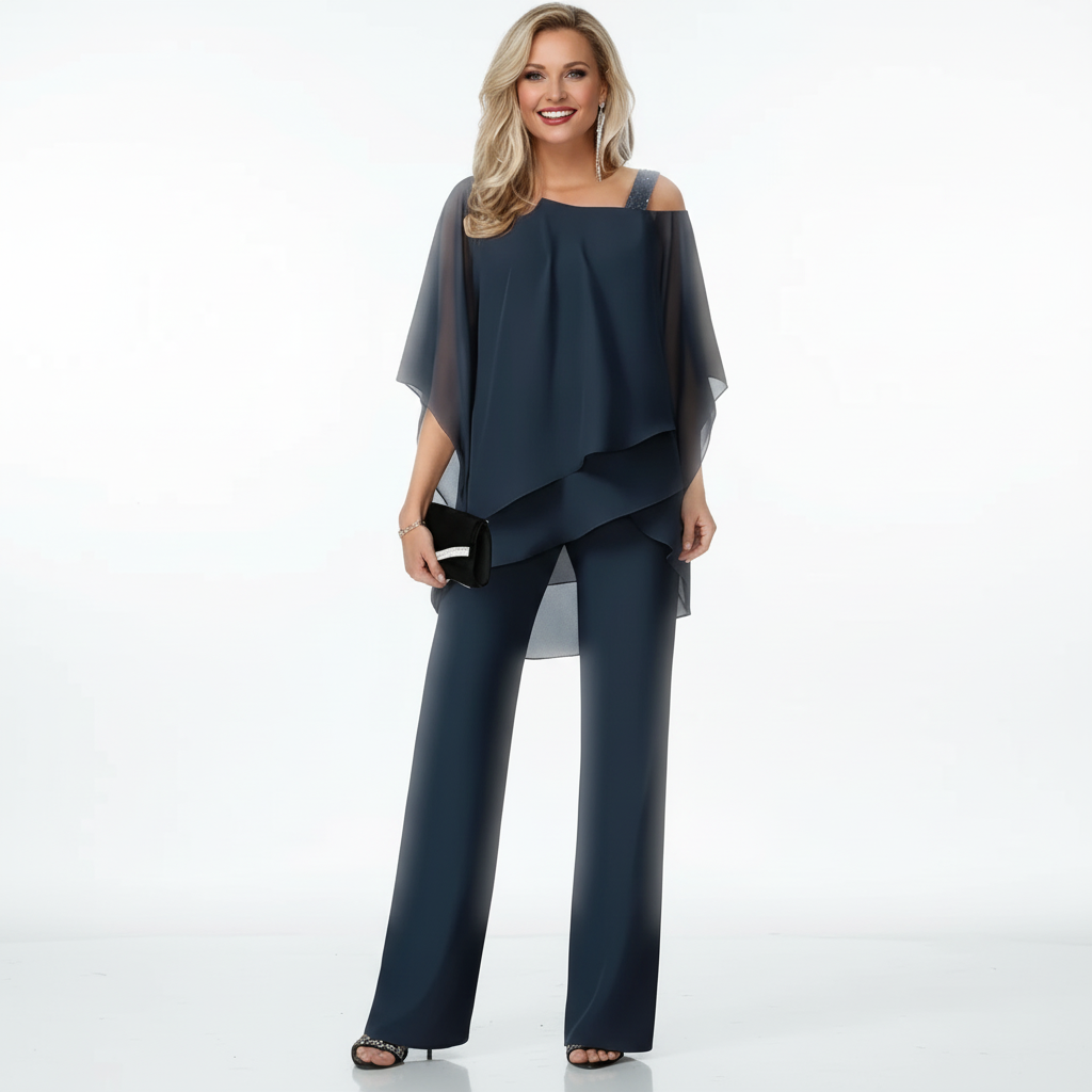 Elegante Chiffon Set voor Dames