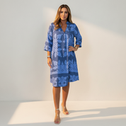 Elegante en stralende lentejurk Roos voor dames, vrouwelijke jurk met verfijnde pasvorm en stijlvolle uitstraling