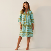 Elegante en stralende lentejurk Roos voor dames, vrouwelijke jurk met verfijnde pasvorm en stijlvolle uitstraling
