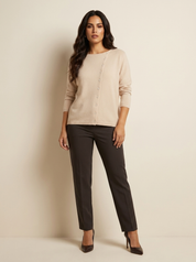 Elegante fijngebreide cardigan - Elise