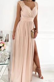 Elegante galajurk met kanten details - Isabella