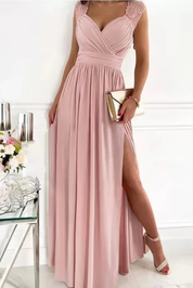 Elegante galajurk met kanten details - Isabella