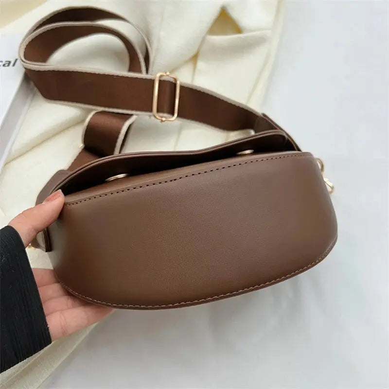 Elegante halvemaan crossbodytas - Sofia