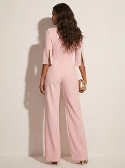 Elegante jumpsuit met pareldetails - Céline