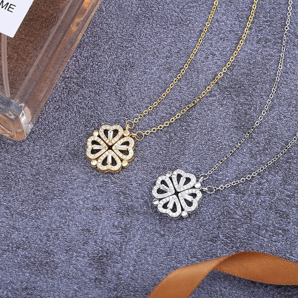 Elegante klaver ketting - Amélie