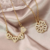 Elegante klaver ketting - Amélie