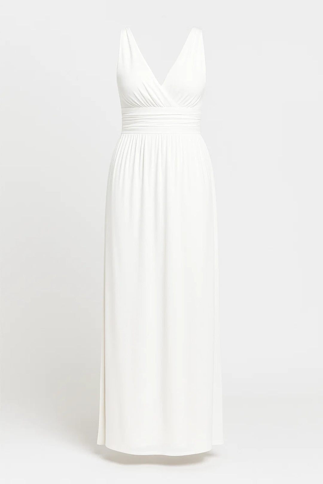 Elegante maxi jurk met V-hals - Elena