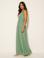 Elegante maxi jurk met V-hals - Elena