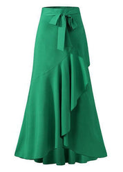 Elegante maxi rok met volantdetails - Luna