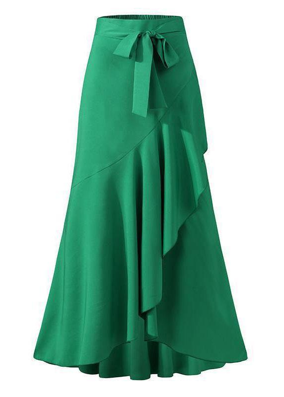 Elegante maxi rok met volantdetails - Luna