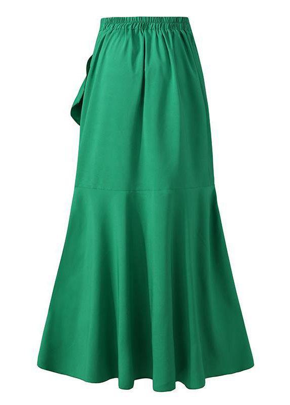 Elegante maxi rok met volantdetails - Luna