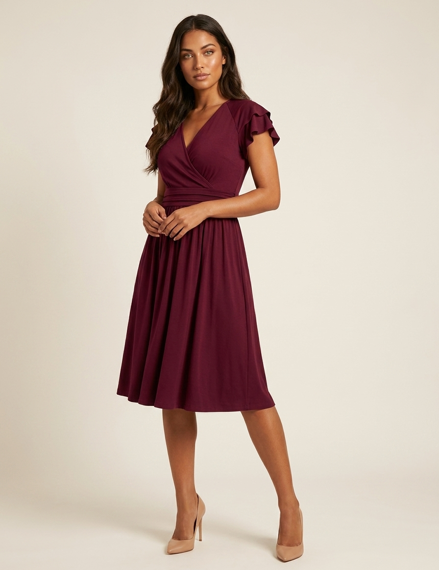 Elegante_midi_jurk_met_rufflemouwen_-_Claire_3.png