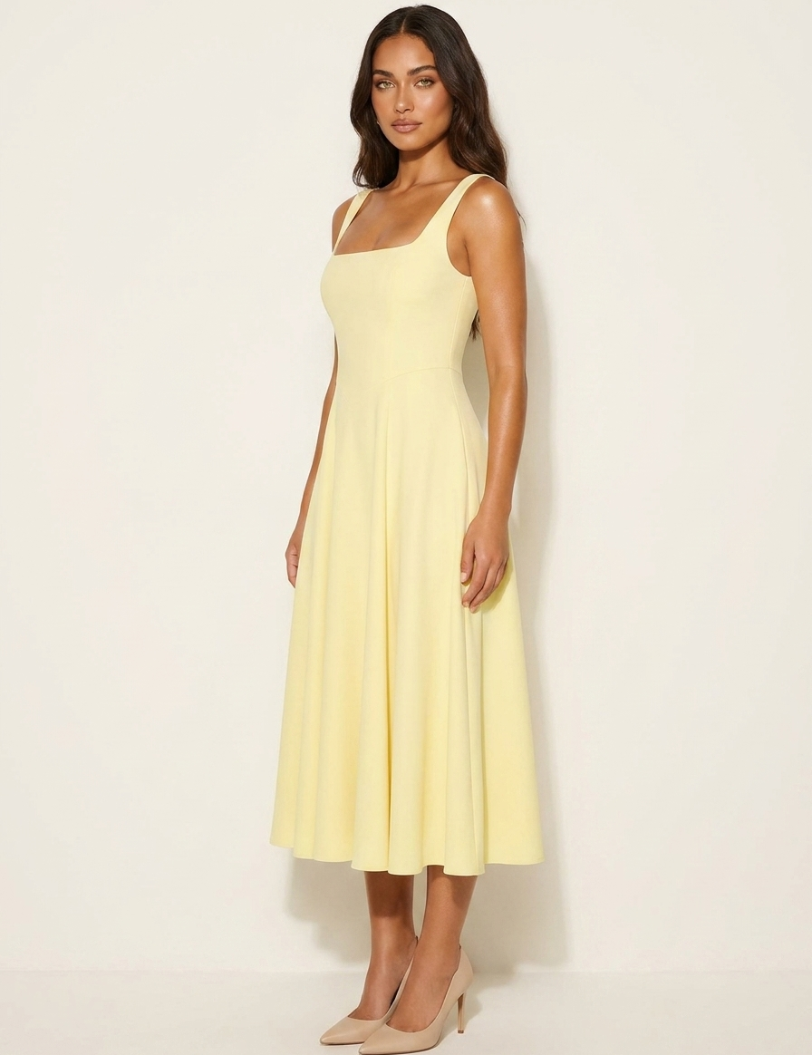 Elegante_midi_jurk_met_vierkante_halslijn_-_Amara_2.png