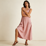 lichte en comfortabele jurk met een luchtige pasvorm voor een stijlvolle en moeiteloze look