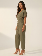 Elegante overslag jumpsuit - Sophie