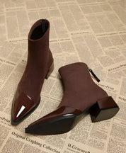 Elegante pointy enkellaarsjes - Celeste