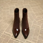 Elegante pointy enkellaarsjes - Celeste