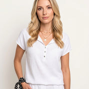 Elegante satijnen blouse - Claire