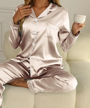 Satijnen Dames Pyjamaset - Olivia
