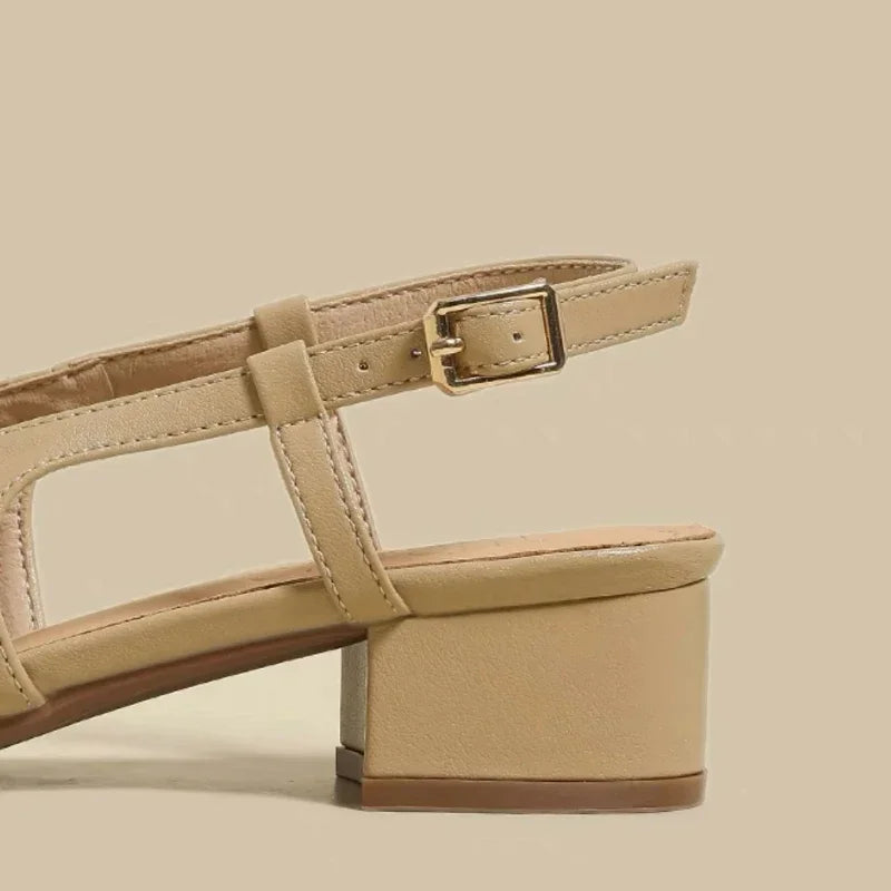 Elegante slingback dames ballerina's - Camille