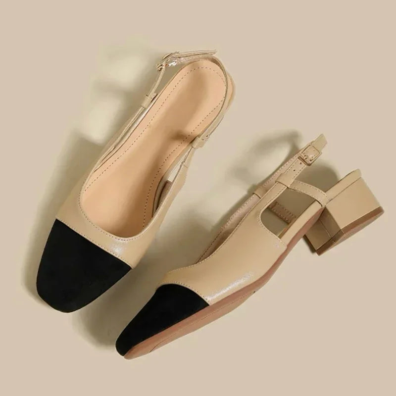 Elegante slingback dames ballerina's - Camille