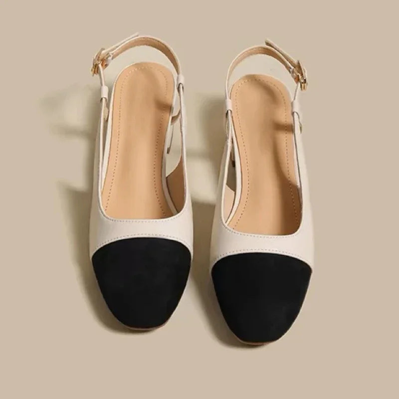 Elegante slingback dames ballerina's - Camille
