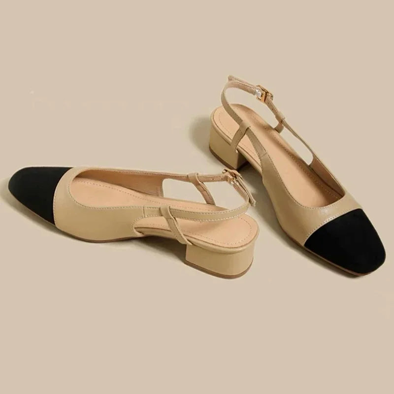 Elegante slingback dames ballerina's - Camille