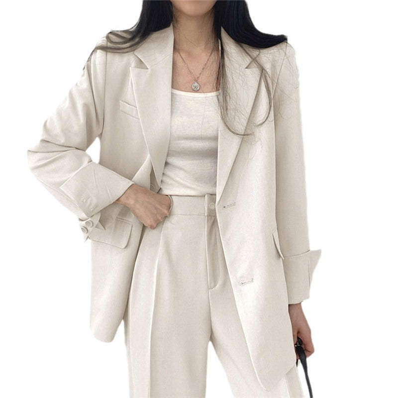 Elegante tweedelige blazer set dames – Elara