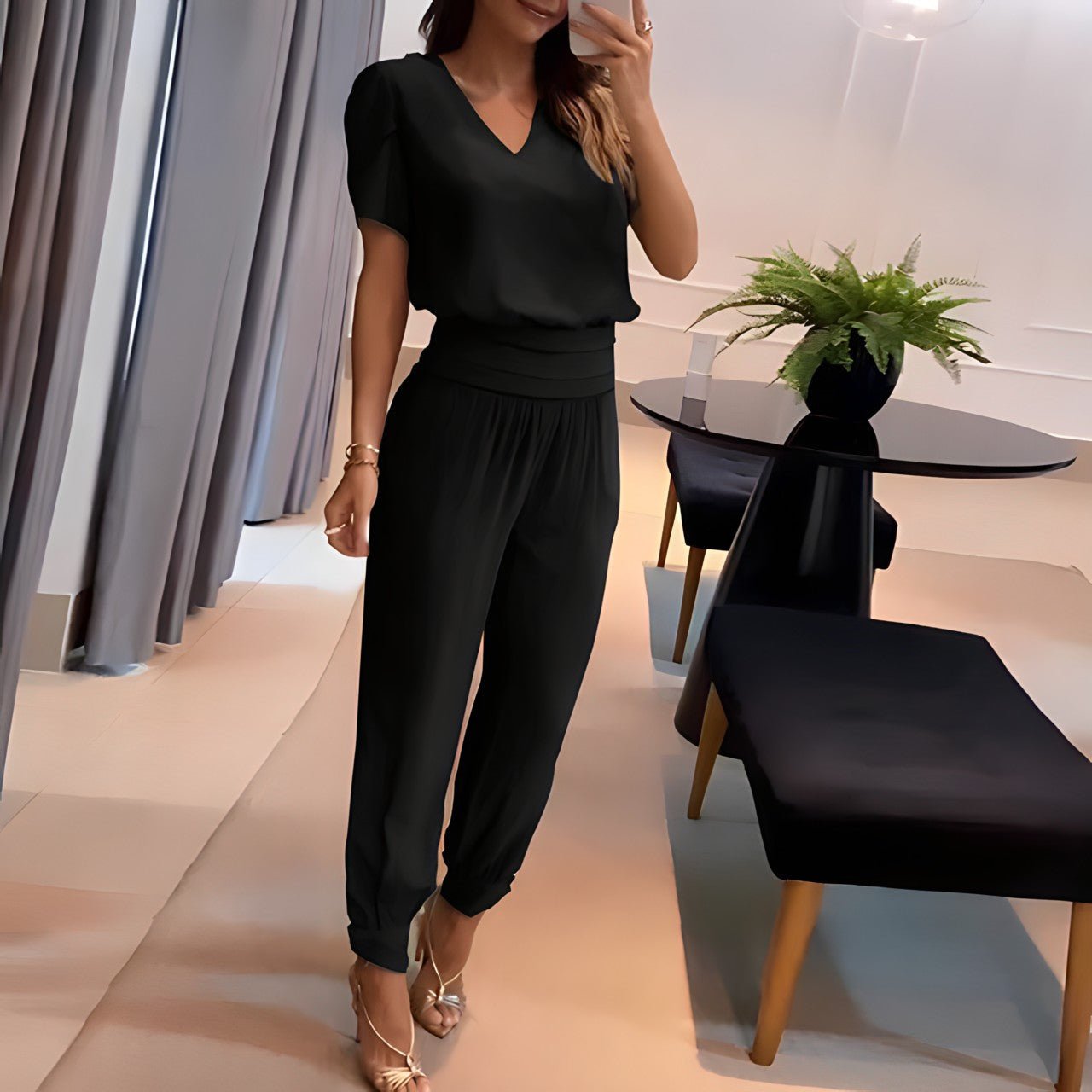 Elegante tweedelige dames set - Alexandra