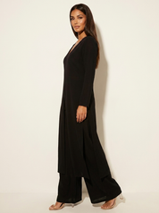Elegante tweedelige set met een lange tuniek - Amara