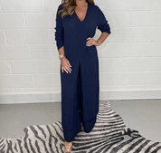Elegante tweedelige set met een lange tuniek - Amara
