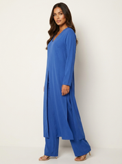 Elegante tweedelige set met een lange tuniek - Amara