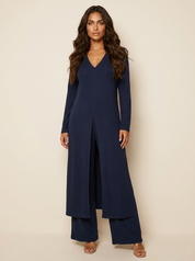 Elegante tweedelige set met een lange tuniek - Amara