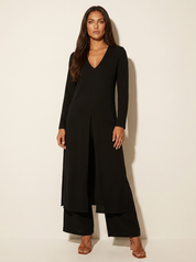 Elegante tweedelige set met een lange tuniek - Amara