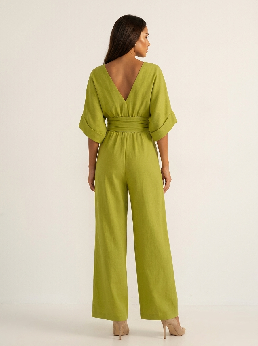 Elegante wide-leg jumpsuit - Valentina