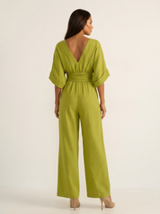 Elegante wide-leg jumpsuit - Valentina