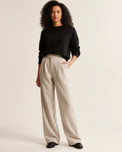 Elegante wide leg pantalon - Sophie
