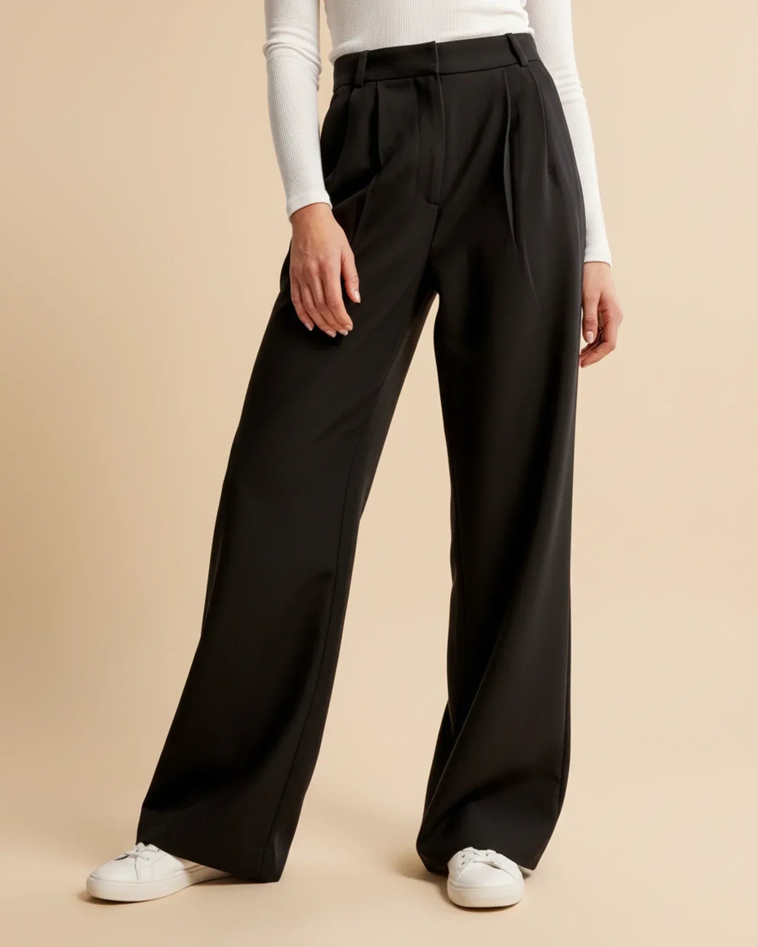 Elegante wide leg pantalon - Sophie