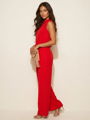 Elegante wijde pijpen jumpsuit - Noa