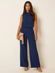 Elegante wijde pijpen jumpsuit - Noa