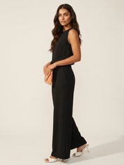 Elegante wijde pijpen jumpsuit - Noa