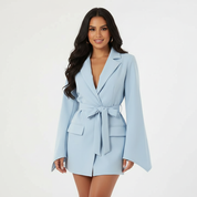 Elegante blazerjurk met ceintuur – Livia