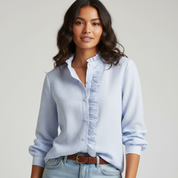 Elegante blouse met verfijnde details en tijdloze uitstraling