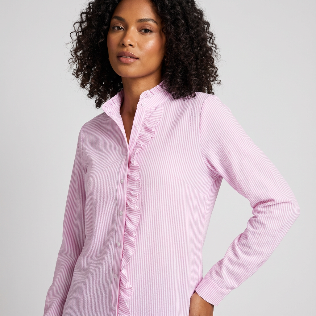 Elegante blouse met verfijnde details en tijdloze uitstraling