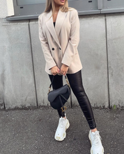 Elegante dames blazer met dubbele knoopsluiting - Celestine