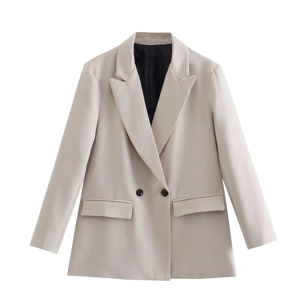 Elegante dames blazer met dubbele knoopsluiting - Celestine